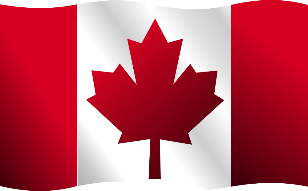 OnlineLabels Clip Art - Canadian Flag